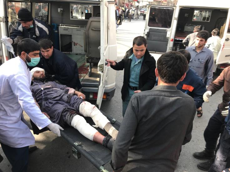 ΑΦΓΑΝΙΣΤΑΝ: Σαράντα νεκροί και δεκάδες τραυματίες από βόμβα στην Καμπούλ
